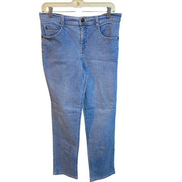 Charter Club Light Blue Denim Jeans Size 12 - Picture 1 of 3